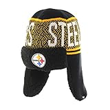 NFL Pittsburgh Steelers '47 Asteroid Sherpa Knit Beanie, Black, One Size