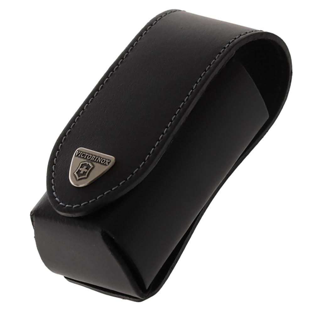 Victorinox 4.0833.L Belt-Pouch for SwissTool Plus of Leather, Black