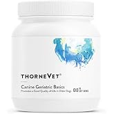 ThorneVET Canine Geriatric Basics &ndash; Senior Dog Multi-Vitamin/Mineral Formula Supports Healthy Cognition, Joints, and Eyes, 90 Soft Chews
