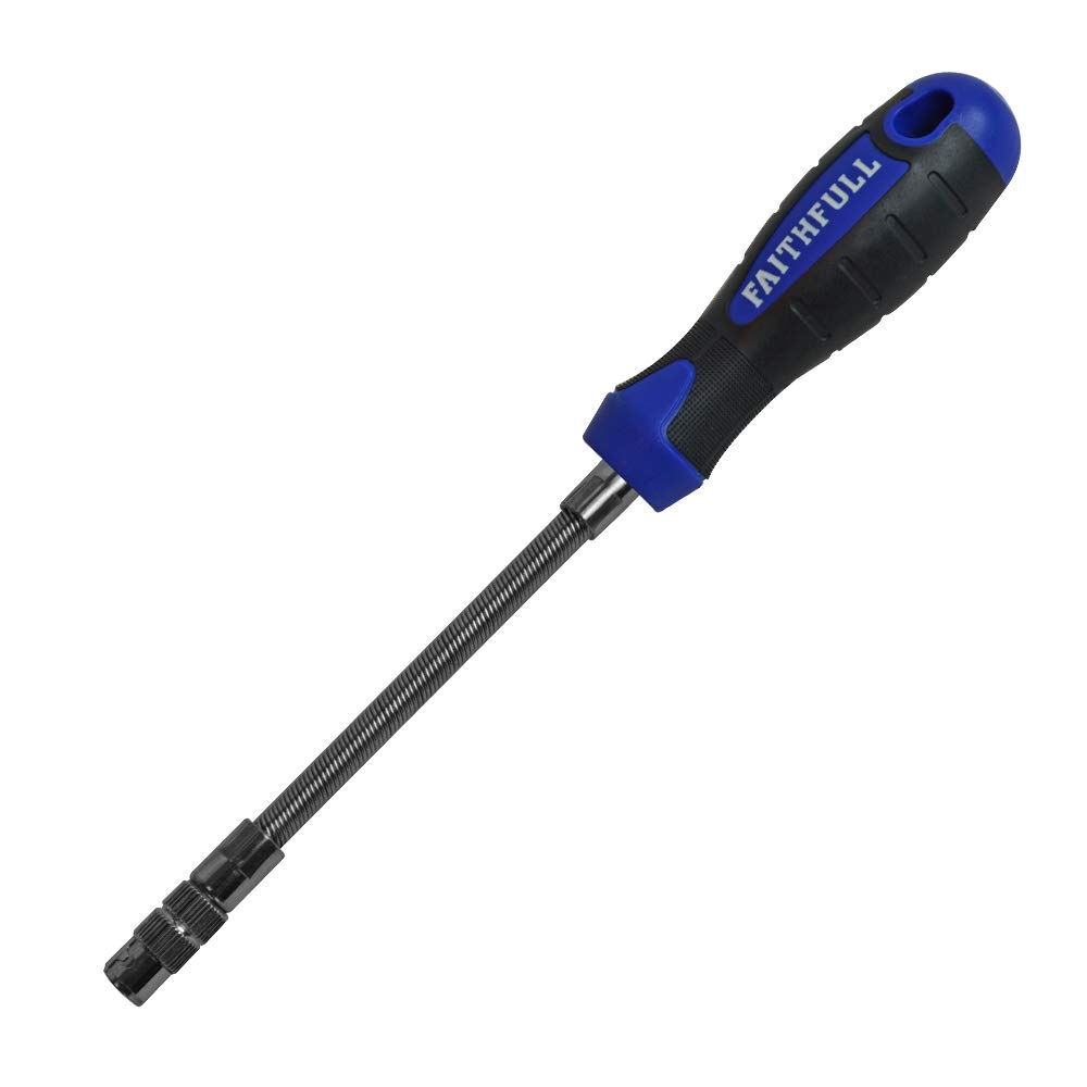 Faithfull FAISDFLEX 1/4-inch Magnetic Flex Drive Screwdriver