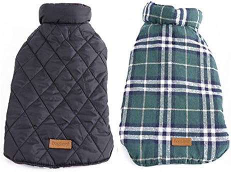 spyman Fashion Womens Designer Warm Plaid Winter Womens Coats Clothes Elastic Small to Large Womens Clothes Winter Green Neck 28cm