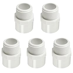 Fitvell 1-1/2" PVC Pipe Fitting Adapter Connector