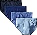 Calvin Klein Men's Cotton Classics Multipack Briefs, Blue Assorted, X-Large