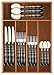 Chef Essential Bamboo Utility Drawer Organizer, Kitchen Silverware tray, 5-Compartment, Your Drawer Will Look Super Neat with This Bamboo Divider, Perfect Size 14.5 L x 10.25 W.