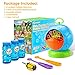Fansteck Bubble Machine, Durable and Portable Automatic 800+ Bubble Machine for Kids, with 3 Bottles of Bubble Solution and 2 Extra Manual Bubble Wands, Easy to Use for Christmas, Parties, Wedding