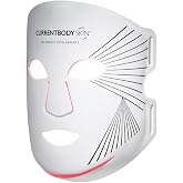 CurrentBody Red Light Therapy LED Face Mask: Series 2 | Advanced Anti-Aging, Reduce wrinkles, Best-fit coverage, All skin types, Cordless, Auto shut-off, 10-min session, Storage bag