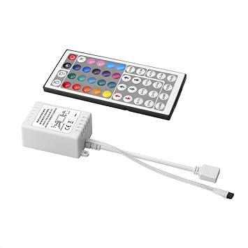Sienoc LED RGB Strip IR Remote Controller Fernbedienung Kontroller Steuerung für 3528 5050 IP 65 LED Streifen Licht IR RF Con