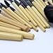 32pcs Makeup Brushes Set Professional Cosmetic Foundation Powder Eyeshadow Brush Kit with Bag (Wooden)