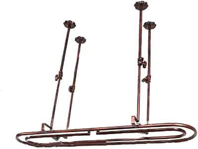 Estante para Copas De Vino En Forma De Anillo Montado En El Techo