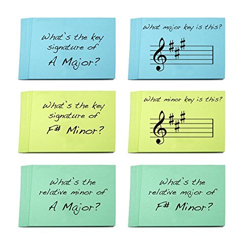 Music Theory Flashcard Mega-Pack (5 Packs/Retail over 49 dollars ...