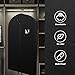 Titan Mall New Breathable 42'' Black Garment Bag Folding Suit Cover with Handles and 4