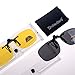 Clip On Sunglasses Polarized Driving Glasses,Shileded Retro Night Vision Outdoor