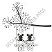 Decal & Sticker Pros Mouse on Swing Holding Hands Love Printed Clear Vinyl Decal Compatible with All Apple MacBook Pro, Retina, Air, Laptop Trackpad Sticker Decal