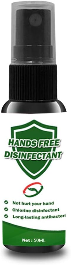 Annark Non-Rinse Antibacterial Hygienic Hand Sanitizer Spray, 30/50/70ML Disinfectant Bacteriostatic Hand Spray, Instant Hand Sanitizer Spray, Hand Disinfection, Effective 99.99%, Light Moisturizing