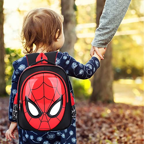 LYQXZH Toddler School Backpack 3D Comic Elementary Student Schoolbag Waterproof Lightweight Kids Bookbags for Boys Girls