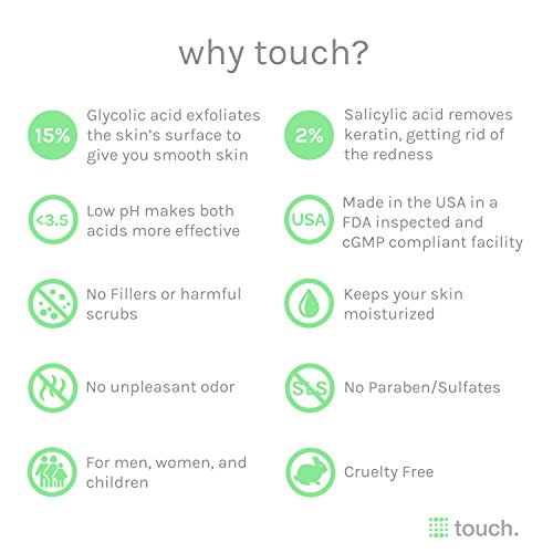 Купить Touch Keratosis Pilaris Treatment 15 Glycolic Acid & 2