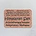 Neti & HIMALAYAN SALT Inhalers! SET of Two (2) Sinus & Lung Relief. 100% Natural. Respiratory Wellness. Healing Ions, Aromatherapy. Colds, Asthma, Cough, Bronchitis
