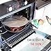 Grease Splatter Screen for Frying Pan 13’’ - Oil Splatter Guard with Fine Mesh, Long Handle and Resting Feet - for Safe and Cleaner Cooking - Stainless Steel