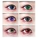 Adidome Multi-Color Cute Contact Lenses Color Blends Cosplay Eyes Cosmetic Makeup Eye Shadow (One Piece)