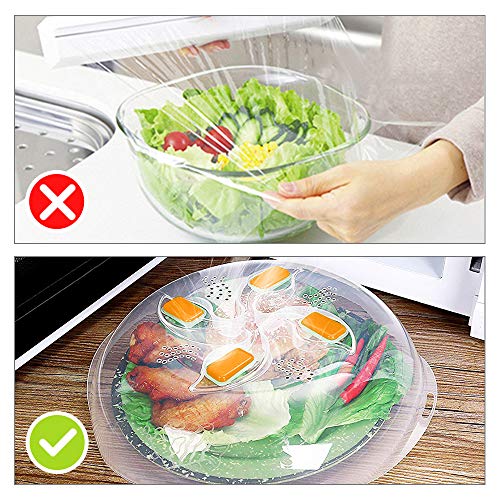 6 Microwave+Plate+Cover+Anti+Splatter+Dishwasher