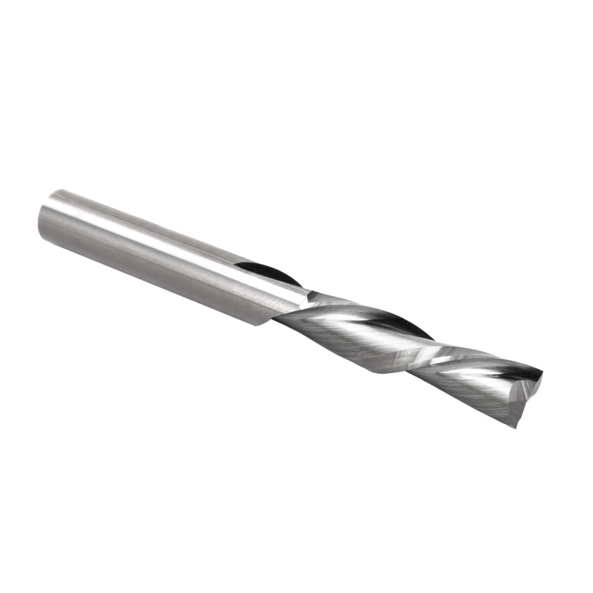 POWERTEC 73004 Spiral Router Bit, Down Cut, 1/4 Inch Cutting Diameter, 1/4” Shank Solid Carbide CNC Router Bits