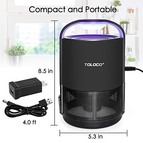 TOLOCO Mosquito Traps with 10 Sticky Glue Boards Mosquito Eradicator