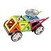 MAGFORMERS Space Wow 22 Pieces Rainbow Colors, Educational Magnetic Geometric Shapes Tiles Building STEM Toy Set Ages 3+