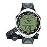 Suunto Vector HR Altimeter Watch-White Rim/Black Band