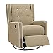 Baby Relax Mikayla Swivel Gliding Recliner, Beige
