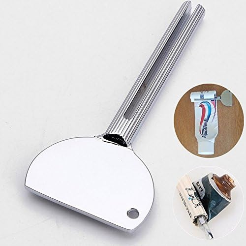 Tube Toothpaste Silver Tube Wringer Salons Dye Paint Squeezer Easy Tool Bathroom Tool.(Pack of 2)