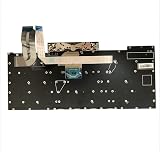Gintai German QWERTZ Backlit Keyboard for Lenovo Thinkpad T490s T495s X1 view 5