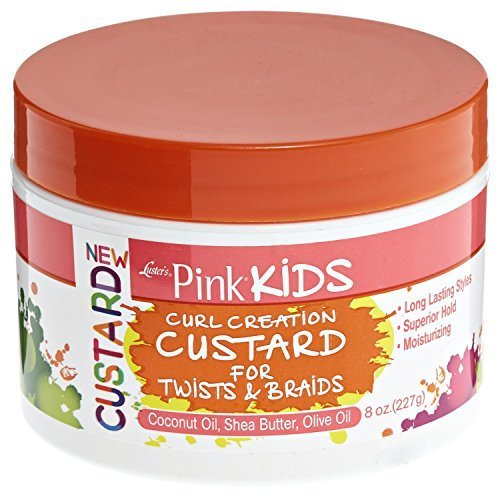 Luster's Kids Curl Creation Custard for Twists & Braids, 8 Ounce