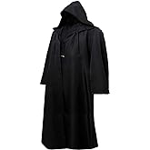 GOLDSTITCH Men Hooded Robe Cloak Knight Fancy Cool Cosplay Costume