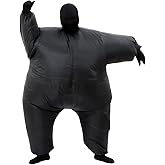 RHYTHMARTS Inflatable Costume Full Body Suit Halloween Christmas Costumes Fancy Dress Adult