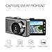 AKASO D2000 Dash Camera FHD 1080P Dash Cam 3 Inch Screen Car Camera with Sony Sensor 170 Degree Wide Angle with G-Sensor, Parking Monitor, WDR, Loop Recording