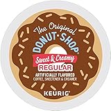The Original Donut Shop Sweet and Creamy Regular Keurig Single-Serve K-Cup Pods, Medium Roast Coffee, 10 Count