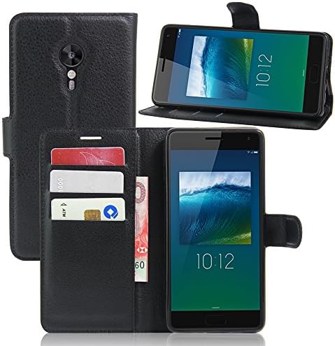 Lenovo ZUK Z2 Pro Case, DISLAND(TM) Flip PU Leather Card Slot Case Magnetic Closure Stand Cover Fashion Wallet Case for Lenovo ZUK Z2 Pro,Black
