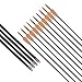 Elong Fiberglass Arrows Archery 24 26 Inch Target Shooting Practice Safetyglass Recurve Bows Suitable for Youth Children Woman Beginner