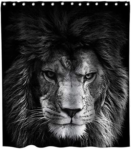 Amazon Com Lifeasy Cool African Wildlife Animal Lion Shower