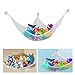 Large Toy Hammock，Toy Storage Hammock Stuffed Animal Storage Hammock Pet Net Hanging Net Corner Wall Organizer,Toy Mesh Net Expands to 6 Feet Size 70