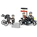 KAZI WW2 German Soldiers Action Figures Set - Army Men with Military Motorcycles/Antiaircraft Guns/Artillery,Army Toys for Boys