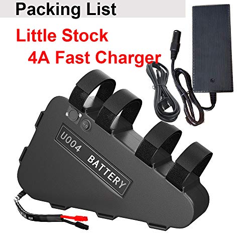 Unit Pack Power Ebike Battery 48V 20AH with 4A Charger for 1000W 750W