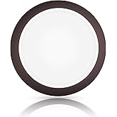 ECOELER 8 Inch Bronze LED Flush Mount Ceiling Light Fixture, Aluminum Baffle Trim, 30W Dimmable LED Disk Light, 5000K Dayligh