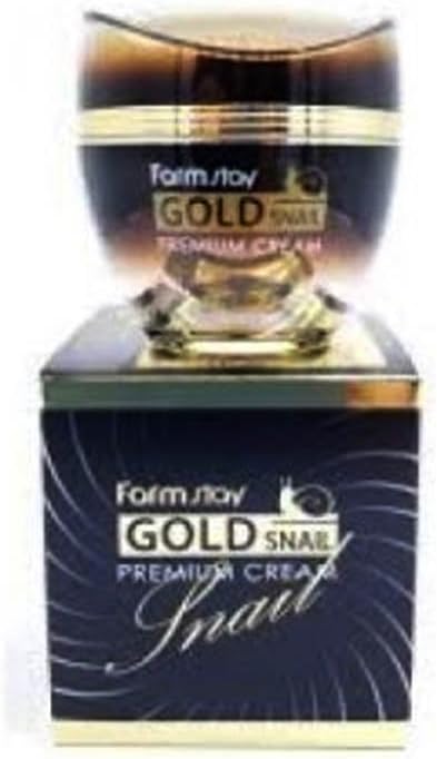 FARM STAY Gold Snail Premium Cream 50ml/1.69oz, 49.98 ml (Pack of 1) - Image 4