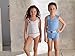 Brix Boys Tank Super Soft 100% Cotton Value Pack Undershirt Tees 4 Pack,White, Chambray, Heather Grey,7/8 years
