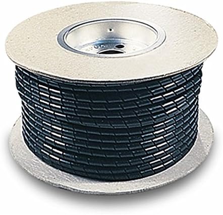 Spiral Wrap Polyethylene Black Tubing 3/8 Inch Od 100 Ft