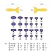 HOTPDR 40Pcs Paintless Dent Repair Tools Kit Gold Dent Lifter with Dent Removal Pulling Tabs Hot Melt Glue Gun Pro Glue Sticks for Dent Puller