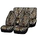 FH Group Car Seat Covers Full Set Hunting Camouflage Seat Covers- Universal Fit, Automotive Seat Covers, 1-Piece Front Seat Covers, Airbag Compatible, Split Bench Rear Car Seat Cover for SUV, Sedan