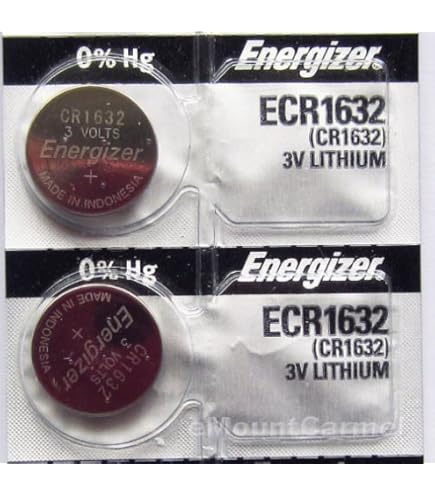 Energizer Pile Bouton CR1632 Au Lithium 3 V ECR1632 1 Pièce (chacune - Foto 6