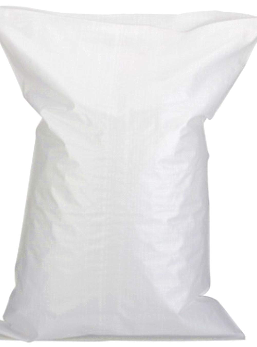Sand Bags Empty White Woven Polypropylene Sandbags Ties Included (14” * 26”) 20pack